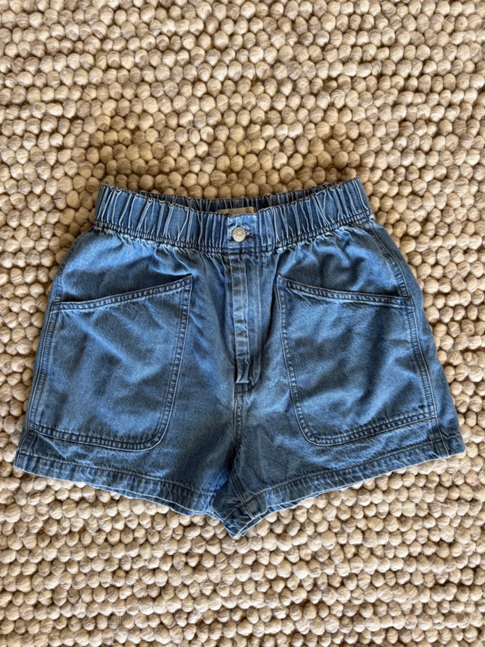 Madewell Denim Pull-On Utility Shorts